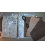 2 Vintage Checkbook Cover Kits by Tandy Leather Company 1 open 1 sealed ... - €32,25 EUR
