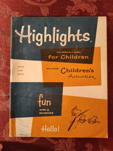 Rare HIGHLIGHTS Children&#39;s magazine June-July 1970 Stories Activites Puzzles! - £12.53 GBP