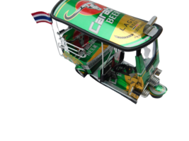 Carabao Lager Beer Detailed Handcrafted Replica Made Cans TUK TUK Taxi T... - $19.99