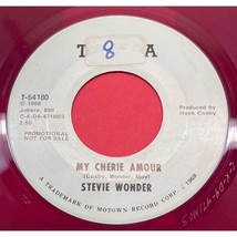 Stevie Wonder My Cherie Amour 45 Soul Promo Tamla Red Vinyl 54180 - £23.21 GBP