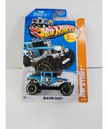 Hot Wheels HW Stunt Desert Force Baja Bone Shaker #90 Blue with Skull Fl... - $5.89