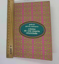 Cronica de una muerte anunciada. lom-ZLO000681 - $99.00