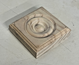 House Of Fara Unfinished Pine Rosette 7/8″ × 3‑1/2″ (Model R10) - New, O... - $37.34 MXN