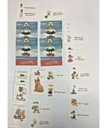 Vintage Suzy&#39;s Zoo Lot Greeting Cards Note Cards Gift Enclosures Paper - €6,46 EUR
