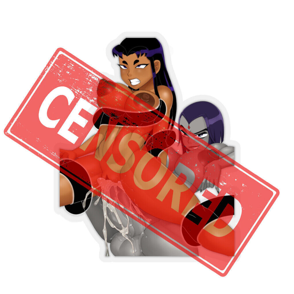 Erotic H Sticker: Raven &amp; Blackfire - $5.57+