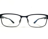 Columbia Eyeglasses Frames C3025 410 Blue Gray Rectangular Full Rim 57-1... - $37.18
