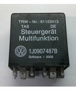 452 VW VOLKSWAGEN PASSAT AUDI STEERING WHEEL CONTROL RELAY MODULE 1J0907... - $15.22 CAD