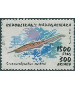 Madagascar 1993 SG1114 1500f Goblin Shark FU - $0.96