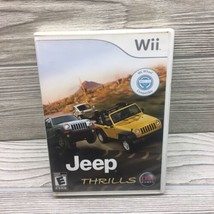 Jeep Thrills - Nintendo  Wii Game Wheel Compatible DSI Games Everyone Rated - $9.89