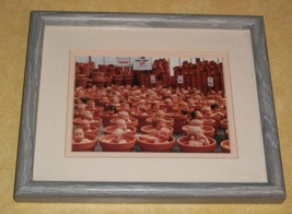 Vtg Terra Cotta Cry Babies Crying Baby Pot Flower Garden Real Photo Picture Art - £22.03 GBP