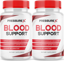 Pressure X Blood Pills - Pressure X Supplement for Blood Support OFFICIAL-2 Pack - £70.56 GBP