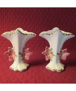Pair Vintage &quot;Knox Imperial&quot; Hand Painted 5.5&quot; Porcelain Vases - £7.60 GBP