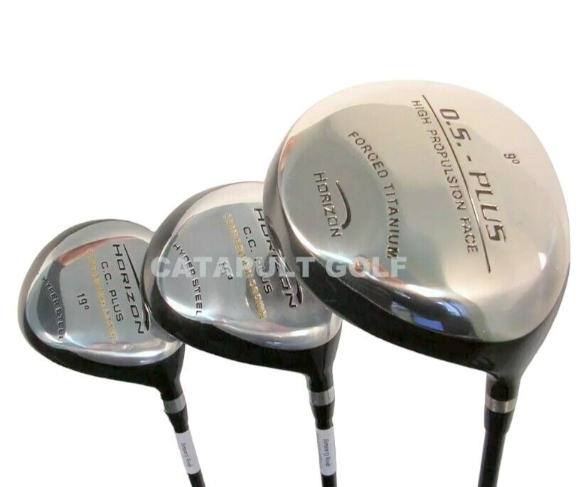 NEW HUGE #1 DRIVER 3 5 FAIRWAY WOOD GOLF CLUBS MASSIVE OS DRIVERS CLUB W... - $242.61