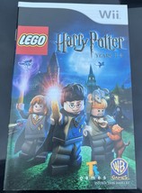 Lego Harry Potter years 1-4 Nintendo Wii MANUAL ONLY Authentic Original - $90.96 MXN