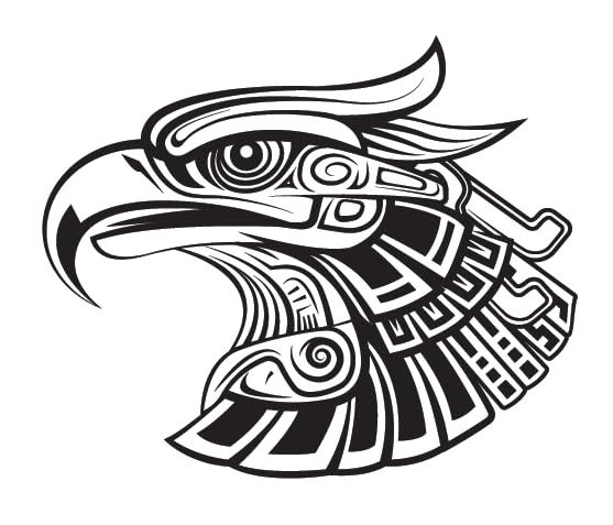Aztec Calendar - Mexicanos Al Grito De Guerra Mexican Eagle Vinyl Decal ... - $0.99