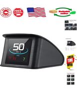 All Vehicle GPS Head-Up Display with Overspeed Alarm &amp; Multifunctional F... - $1,476.87 MXN