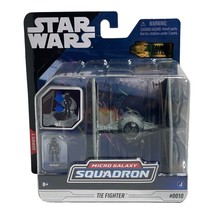 Star Wars Micro Galaxy Squadron TIE Fighter Vehicle with Pilot #0010 Series 1 - £12.10 GBP