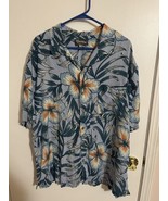 St. John’s Bay Mens HAWAIIAN SHIRT Button Down  Size XXL - £13.97 GBP