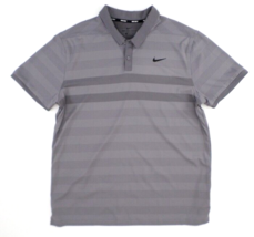 Nike Golf Men&#39;s Golf Shirt XL Gray Zonal Cooling - £15.80 GBP