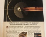 1991 Remington Big Game Ammunition vintage Print Ad Advertisement pa20 - £5.45 GBP