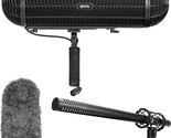 By-Bm6060L+By-Ws1000 Shotgun Microphone With Blimp Windshiled&amp;Shockmount... - $350.99