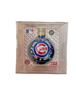 Chicago Cubs Christmas Tree Glass Ornament - £6.42 GBP