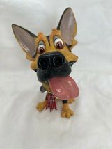 German Shepherd Figurine Little Paws Dog Sculpted Pet 314-LP-SAS 5.5 in High image 4