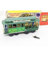 Vintage San Francisco #504 Green Trolley Cable Car Friction Toy - $13.58 CAD