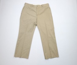 Vtg 70s OshKosh B&#39;Gosh Men 36x28 Distressed Wide Leg Workwear Mechanic Pants USA - £60.86 GBP