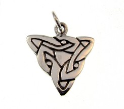 Handcrafted Solid 925 Sterling Silver Abstract Arrowhead Point Pendant - £15.09 GBP