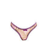 AGENT PROVOCATEUR Femmes Slip Luxe Élégante Violette Taille L - £38.04 GBP