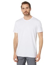 Calvin Klein Men&#39;s Regular Fit Solid Tech Pique T-Shirt White-Small - £15.28 GBP