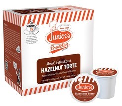 Junior&#39;s Most Fabulous Hazelnut Torte, Medium Roast Single Single Serve ... - $24.99