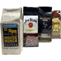 Very Vanilla Coffee Bundle With Brickhouse, Moose Munch, Kahlua and Jim Beam - $27.99