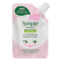 Simple Kind To Skin Moisturizing Facial Wash Squeeze Me Pouch (Travel Size) - £11.18 GBP