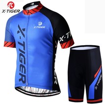 Ger cycling jerseys set men long sleeve short sleeve jacket bike clothing 5d gel padded thumb200