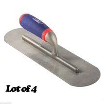 Lot 4 16&quot; Swimming Pool Trowel 85C Finishing Concrete Plaster Rounded Bulk - $39.99