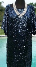 Cache Sequin Encrusted Split Sleeve Event Dress NWT 0/2/4/6/8 Lined XS/S... - £62.13 GBP