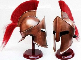 Medieval Replica Spartan Helmet King Leonidas Movie Helmet Armor Costume Helmet - $97.23