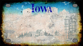 Iowa State Rusty Novelty Mini Metal License Plate Tag - $14.95