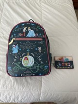 Loungefly Disney Backpack Cinderella Storybook Carriage and Matching Car... - $154.19