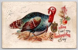 Thanksgiving Greetings Turkey 1913 Postcard K29 - £4.66 GBP
