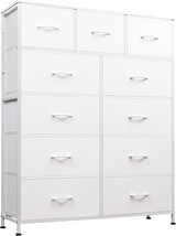 Wlive Tall Dresser For Bedroom, Fabric Dresser Storage Tower, Dresser, W... - £84.15 GBP