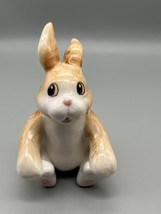 Cute Fitz and Floyd Essentials Bunny Holding Feet Figurine.  Playful - $7.99