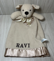 Komet Creations Plush Tan Brown Puppy Dog Security Blanket Lovey RAVI em... - $9.89