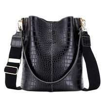 Vintage Casual Bucket Bags for Women Shoulder Bag  Pattern Quality PU Leather Me - £29.56 GBP