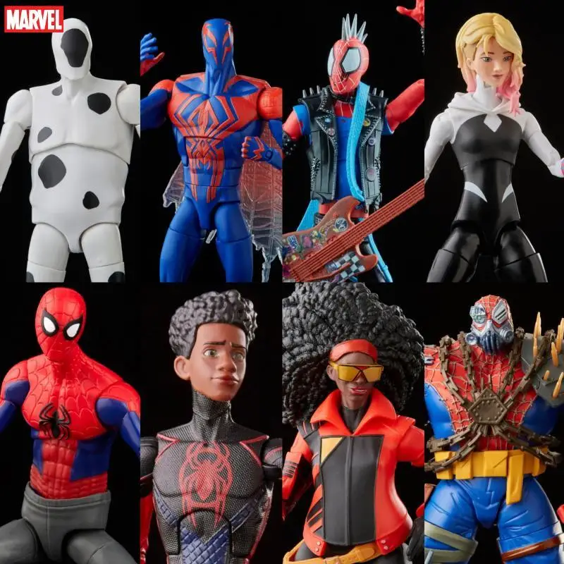 Marvel Legends Spider-Man Myers Punk Spiderman Gwen Spot 6&quot; Figure Action Figure - £51.89 GBP+