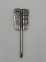 Vtg  Taylor Sybron Stainless Steel Roast &amp; Yeast Thermometer Stainless S... - $166.79 MXN