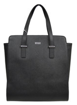Brook&#39;s Brothers Women&#39;s Black One Size Genuine Leather Shoulder Bag 8095-1 - £70.66 GBP