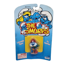 Vintage 1995 The Smurfs Papa Smurf Figure Brand New In Package Nos Irwin New - £22.29 GBP